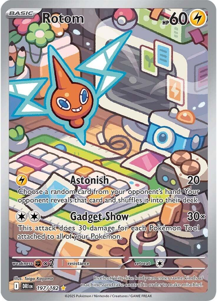 Rotom Illustration - Destined Rivals