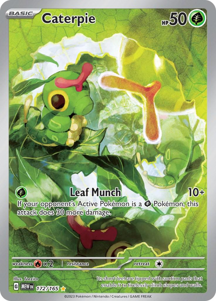 Caterpie Illustration - Pokemon 151