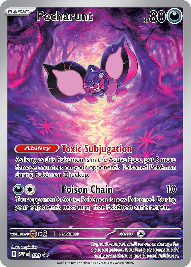 Pecharunt Illustration - Scarlet & Violet Promo