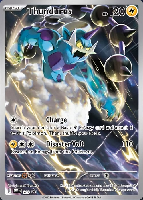 Thundurus - Scarlet & Violet Promo