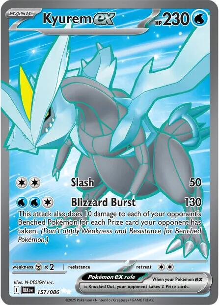 Kyurem EX Full Art - Black Bolt