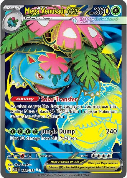 Mega Venusaur EX Full Art - Mega Evolution