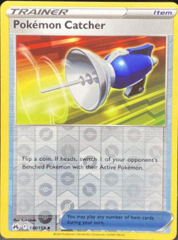 Pokemon Catcher Reverse Holografico - Crown Zenith