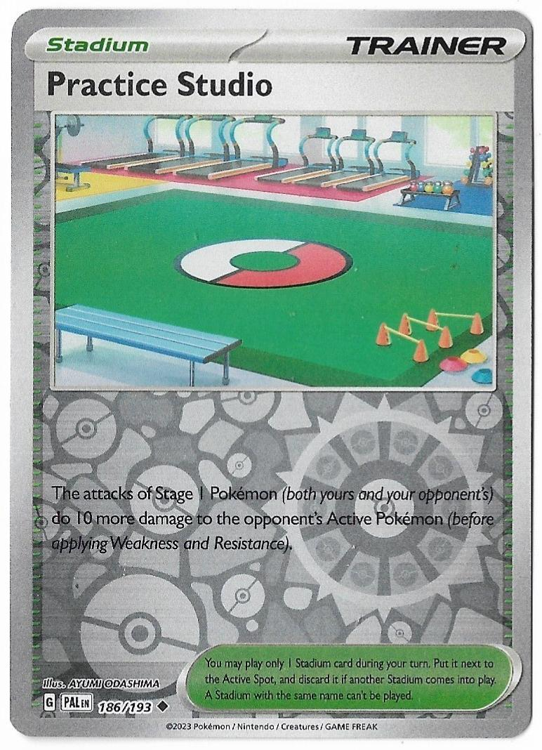 Practice Studio Reverse Holografico - Paldea Evolved