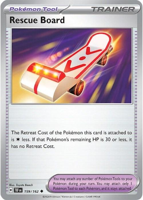 Rescue Board Reverse Holo - Temporal Forces