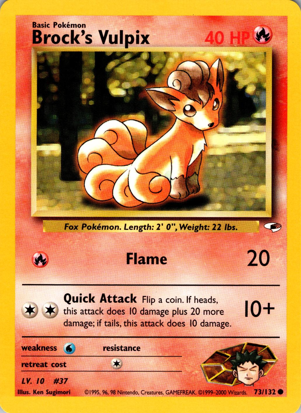 Brock's Vulpix - Gym Heroes