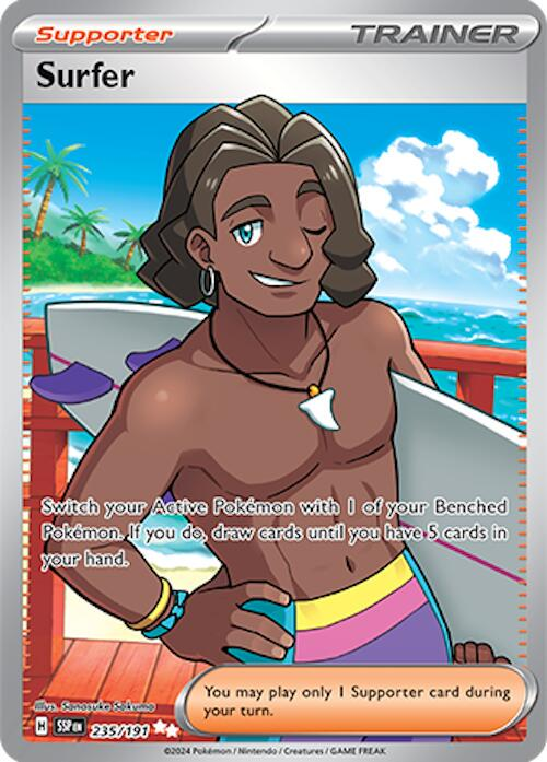 Surfer Full Art - Surging Sparks