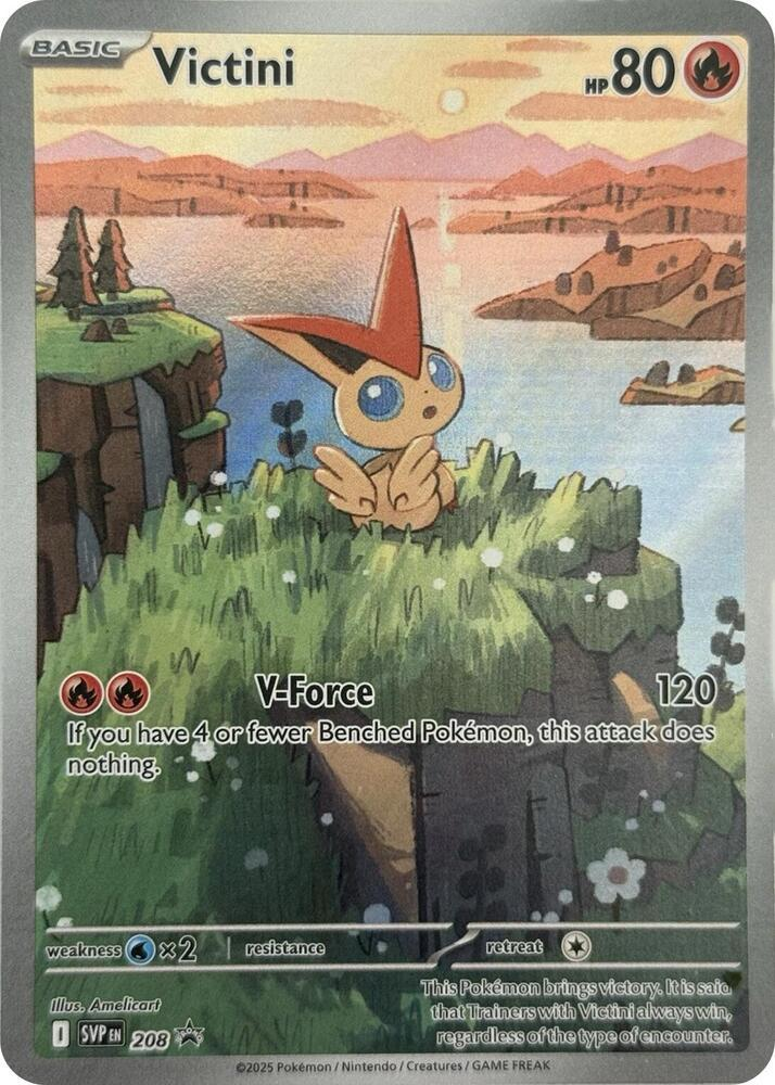 Victini Illustration - Scarlet & Violet Promo