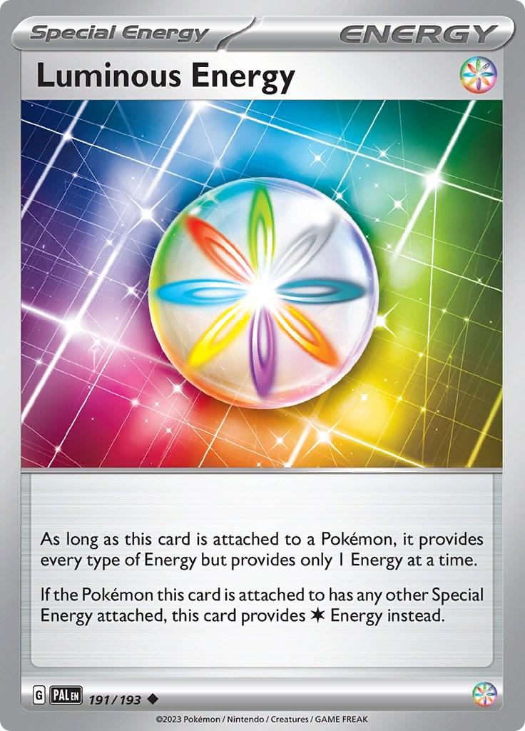 Luminous Energy Reverse Holografico - Paldea Evolved