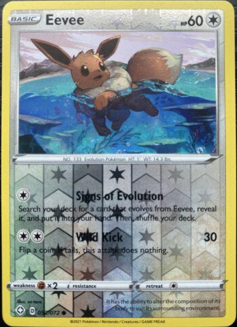 Eevee Reverse Holografico - Shining Fates