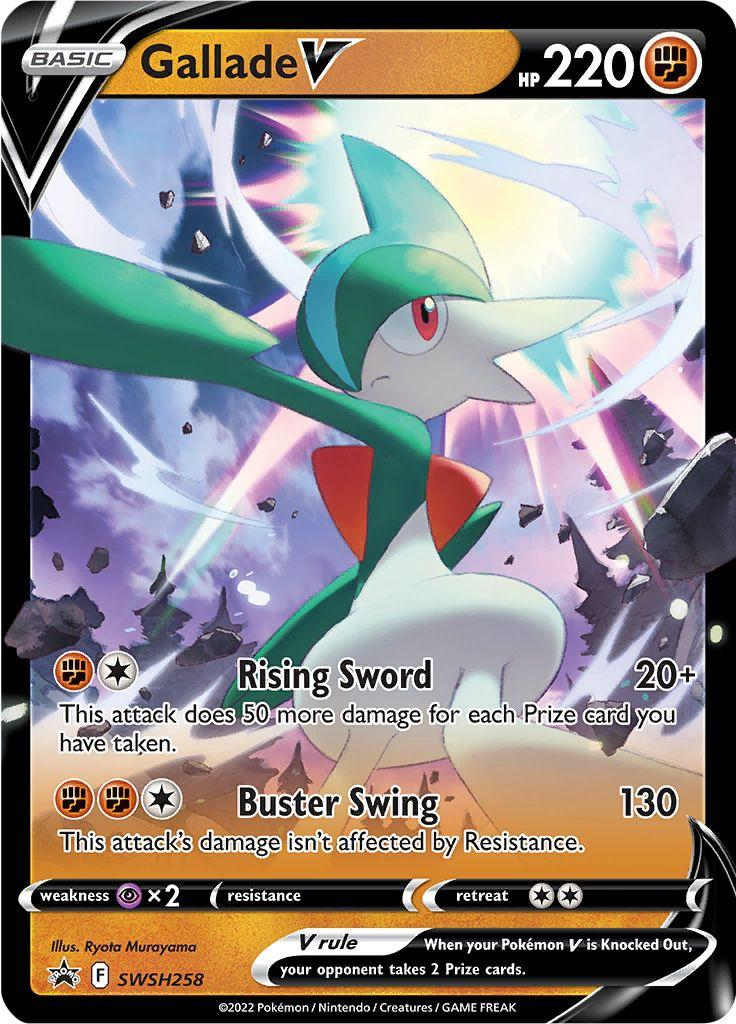 Gallade V - Sword & Shield Promo