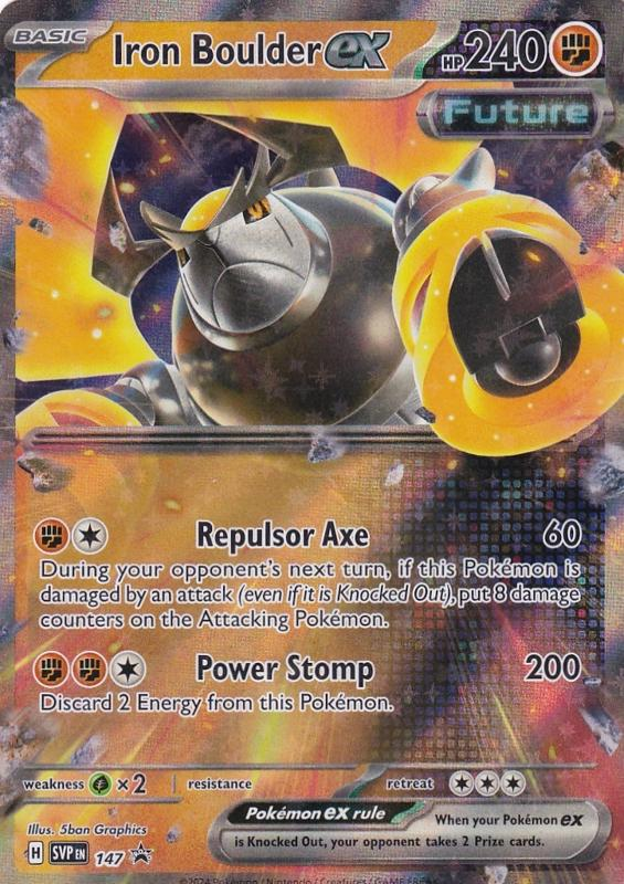Iron Boulder EX - Scarlet & Violet Promo