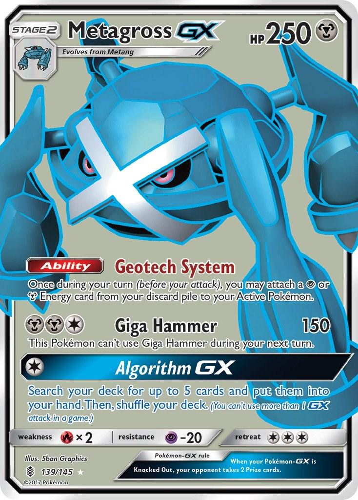 Metagross GX Full Art - Guardians Rising