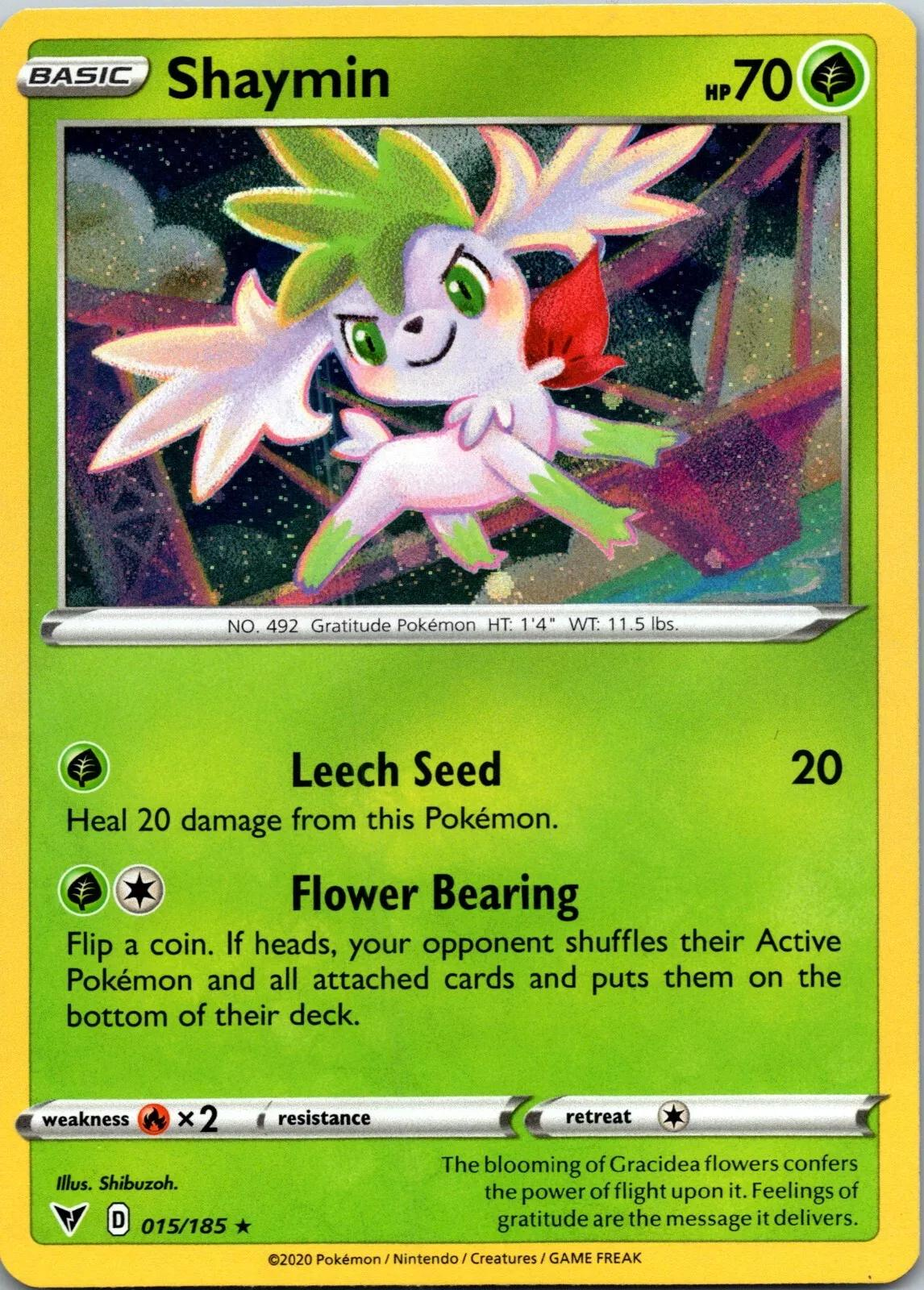 Shaymin Cosmos Holografico - Vivid Voltage