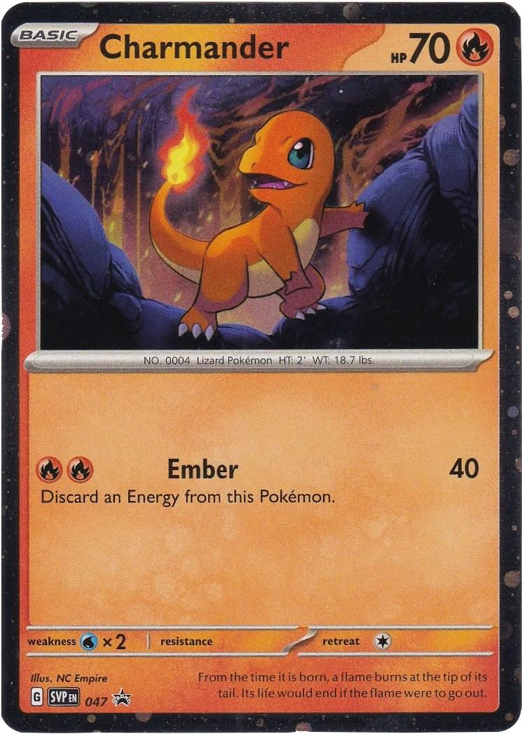 Charmander Cosmos Holografico - Scarlet & Violet Promo
