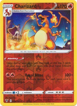 Charizard Reverse Holografico - Vivid Voltage