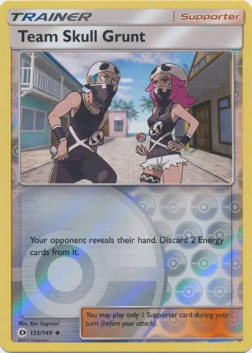 Team Skull Grunt Reverse Holografico - Sun & Moon Base Set