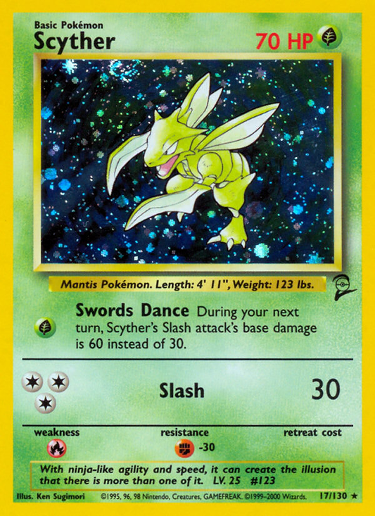 Scyther Base Set 2