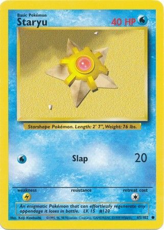 Staryu Base Set
