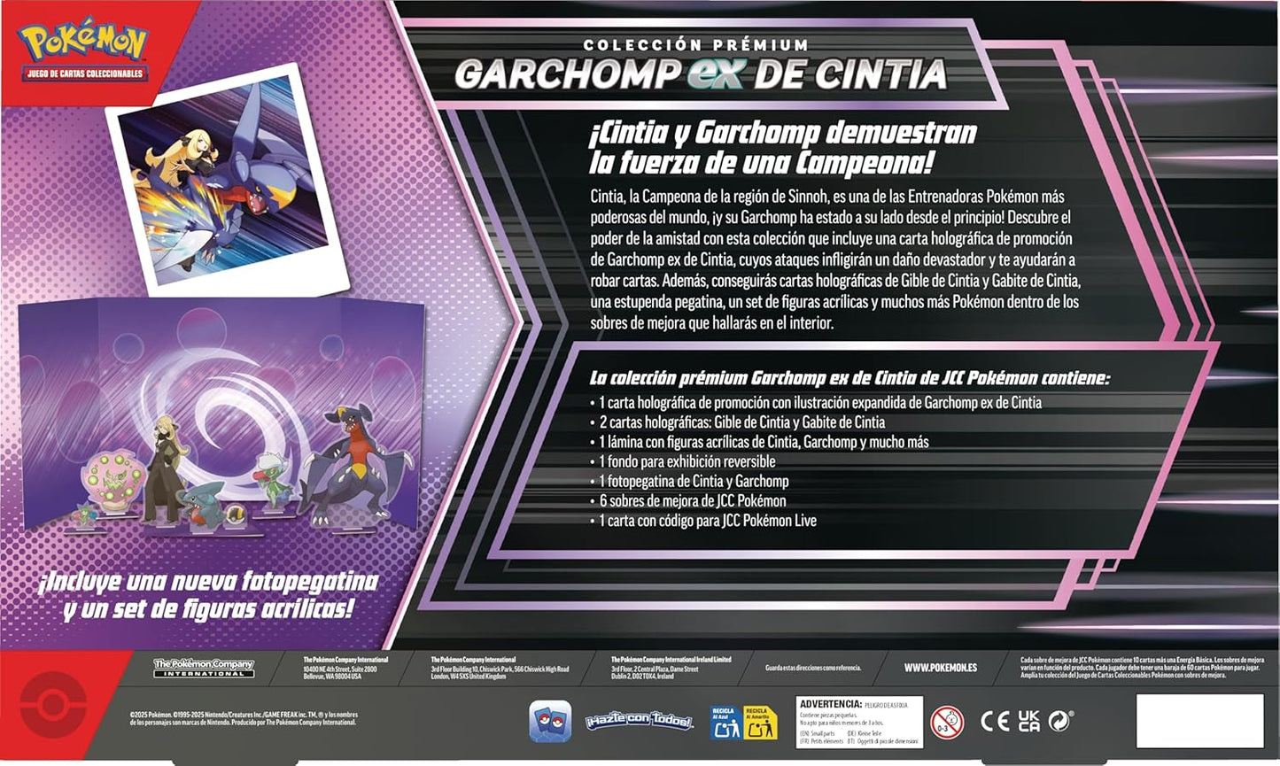 Colección Premium Garchomp ex de Cintia