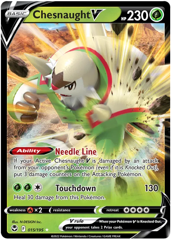 Chesnaught V - Silver Tempest