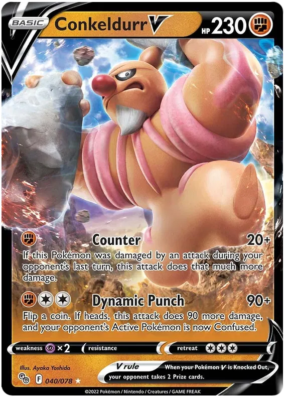 Conkeldurr V - Pokemon GO