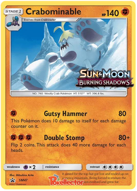 Crabominable Pre Release Burning Shadows