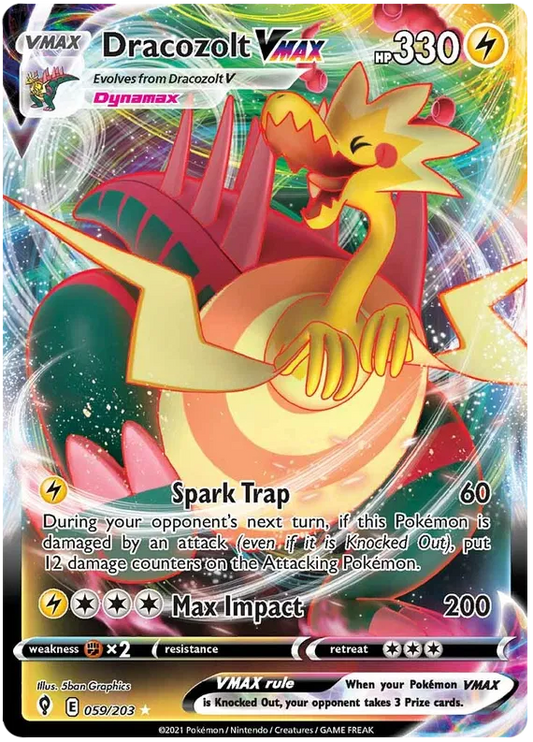 Dracozolt VMAX Evolving Skies