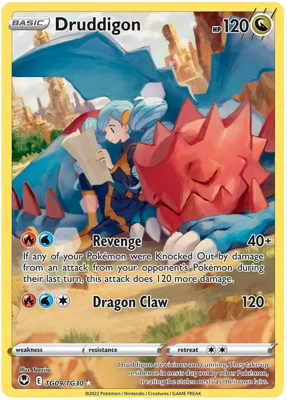 Druddigon Trainer Gallery - Silver Tempest