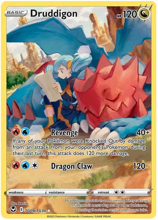 Druddigon Trainer Gallery - Silver Tempest