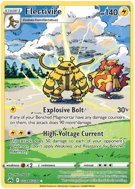 Electivire Galarian Gallery - Crown Zenith