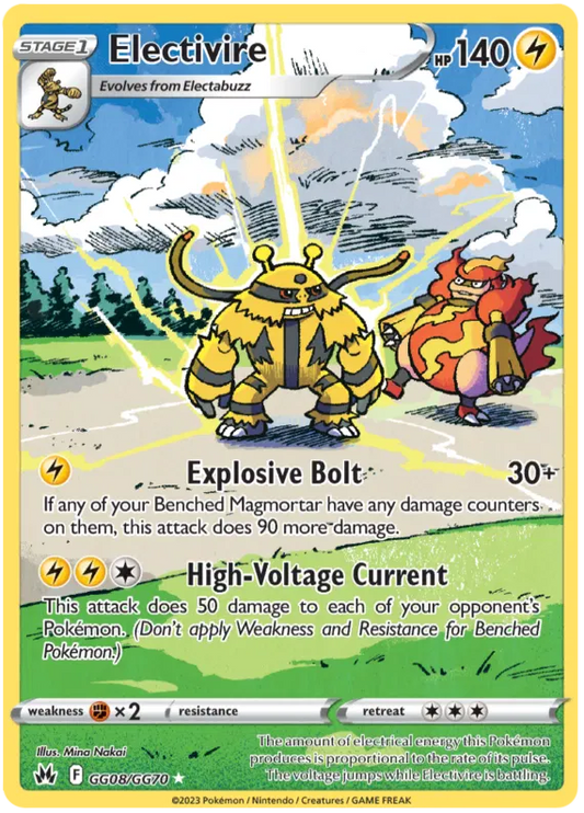 Electivire Galarian Gallery - Crown Zenith