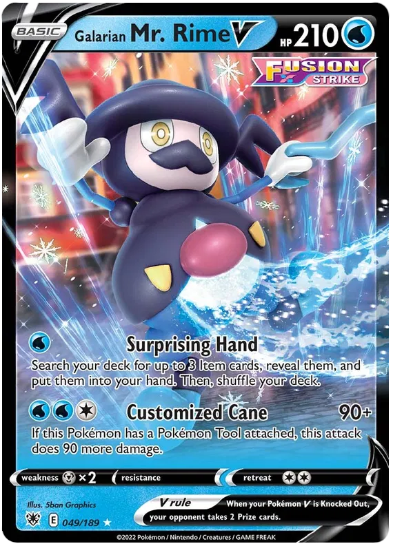 Galarian Mr Rime V - Astral Radiance