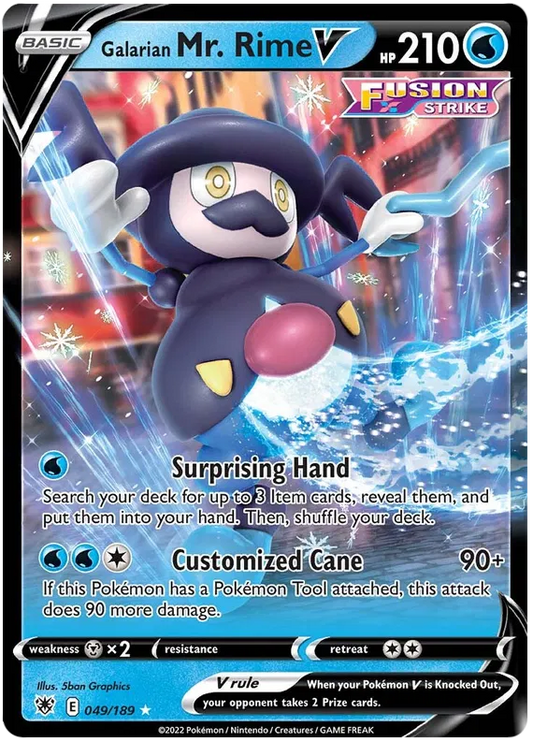 Galarian Mr Rime V - Astral Radiance