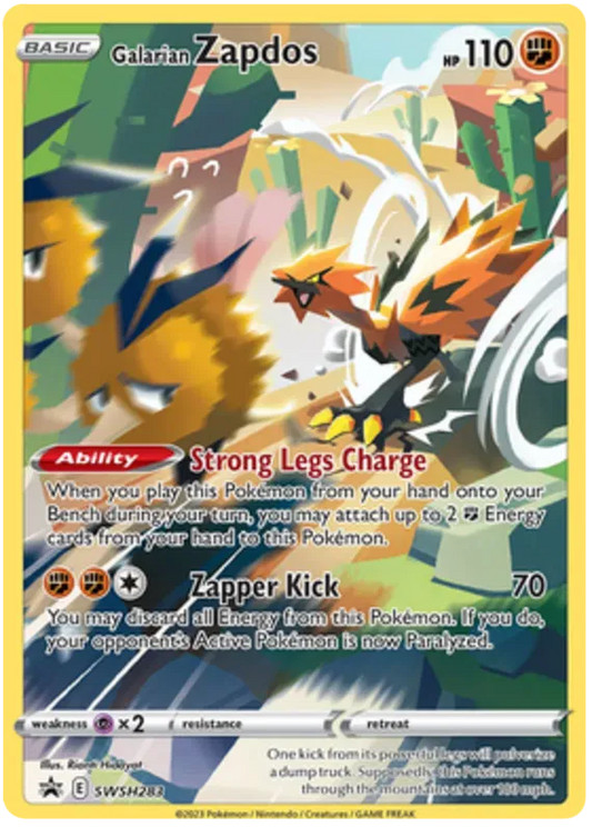Galarian Zapdos - Sword & Shield Promo