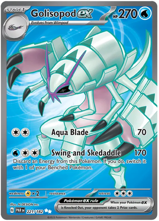 Golisopod EX Full Art - Paradox Rift