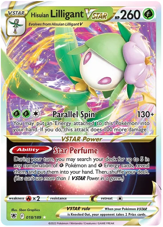 Hisuian Lilligant VSTAR Astral Radiance