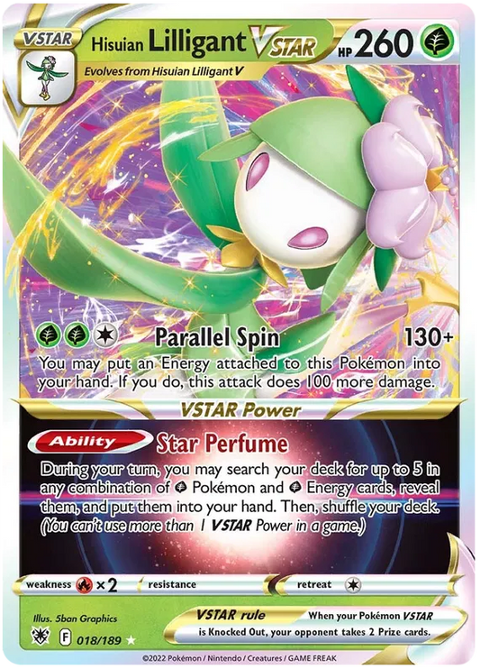 Hisuian Lilligant VSTAR Astral Radiance