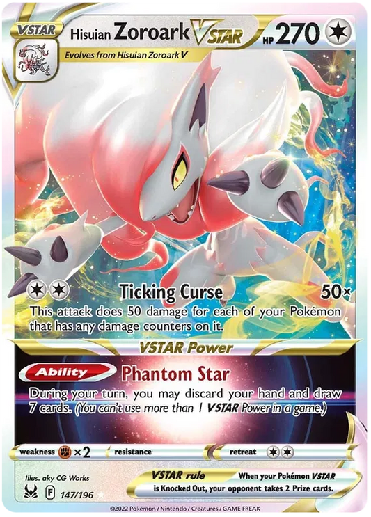 Hisuian Zoroark VSTAR - Lost Origin