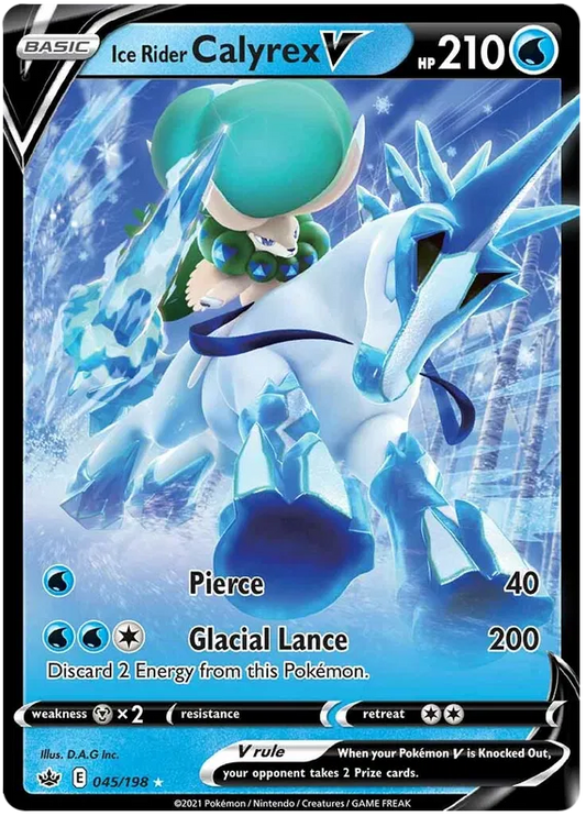 Ice Rider Calyrex V - Chilling Reign