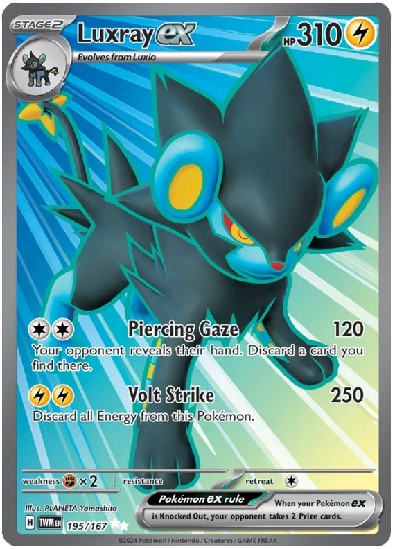 Luxray EX Full Art - Twilight Masquerade