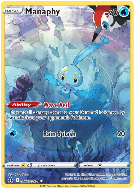 Manaphy Galarian Gallery - Crown Zenith