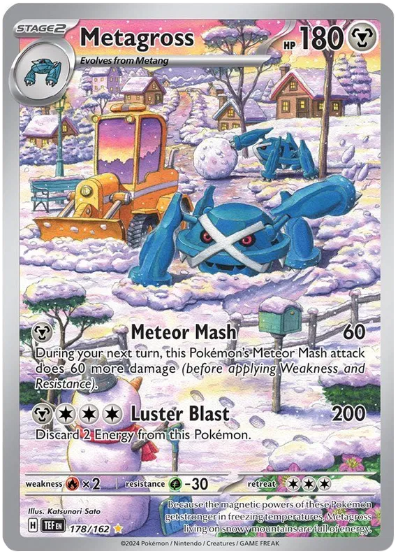 Metagross Illustration - Temporal Forces
