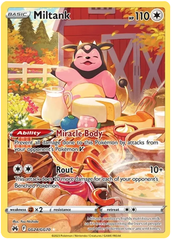 Miltank Galarian Gallery - Crown Zenith