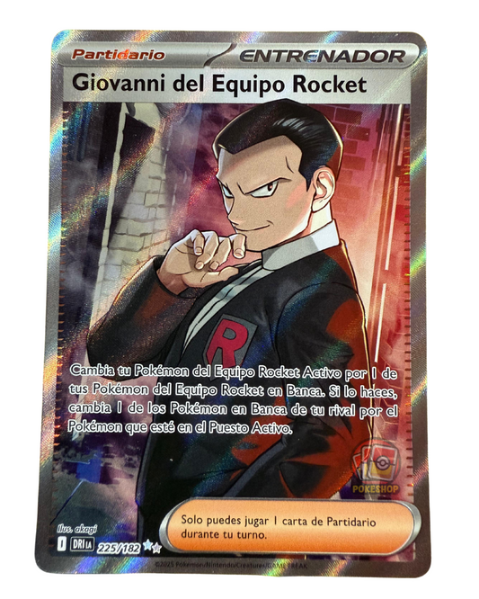 Giovanni del Equipo Rocket - Rivales Predestinados