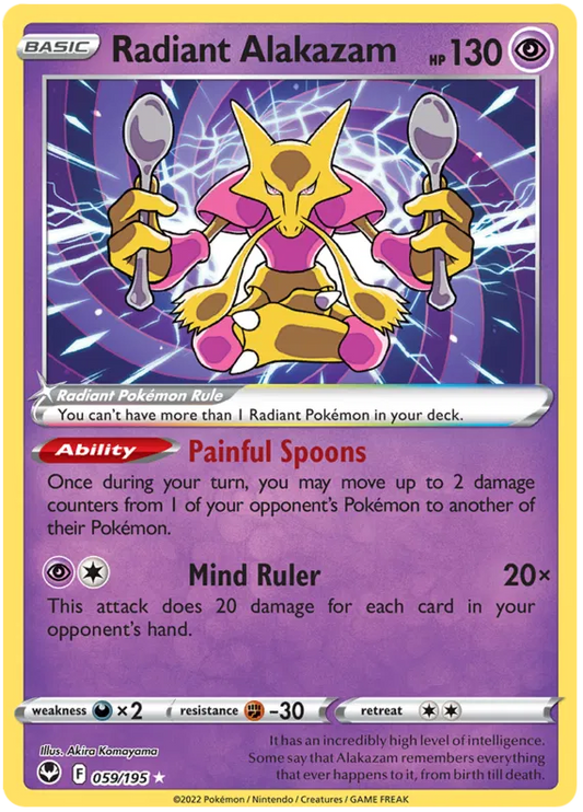 Radiant Alakazam - Silver Tempest