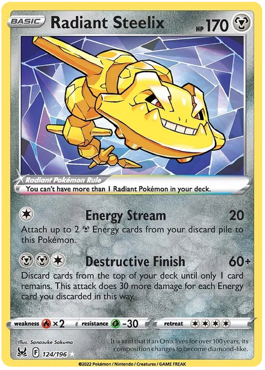 Radiant Steelix - Lost Origin