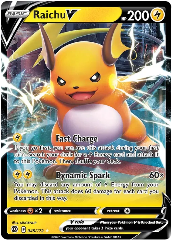 Raichu V - Brilliant Stars