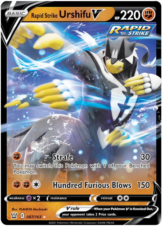 Rapid Strike Urshifu V - Battle Styles