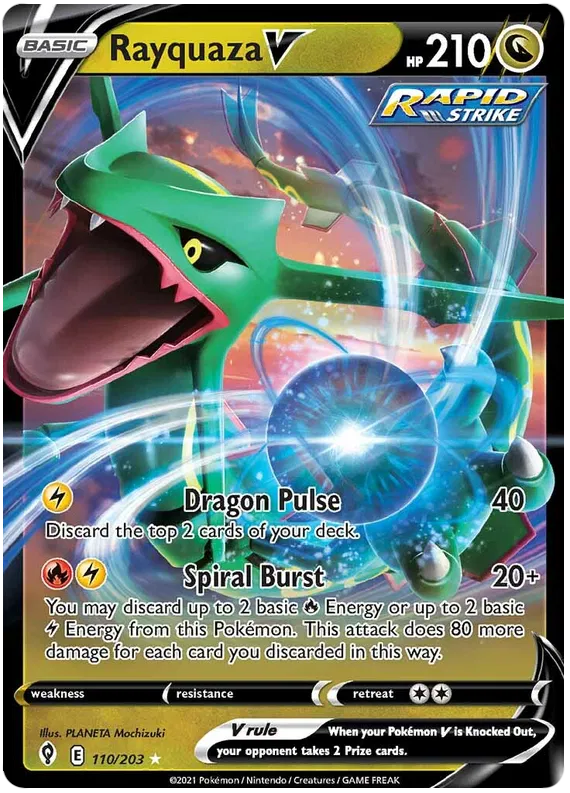 Rayquaza V - Evolving Skies